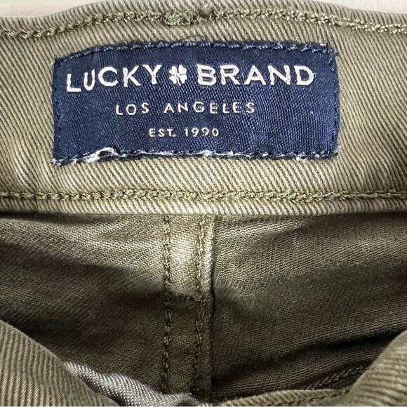 Lucky Brand Ava Mid Rise Super Skinny Jeans Size 0 Ankle Zipper Clean Girl Fall - Picture 6 of 9